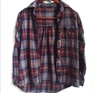 Brandy Melville purple flannel